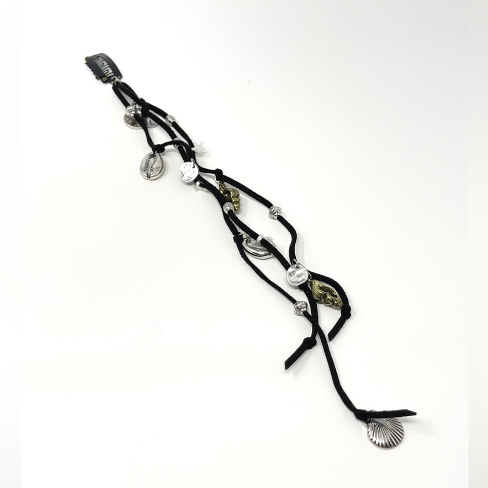 New Free People Bohemian Black Charm Hair Comb